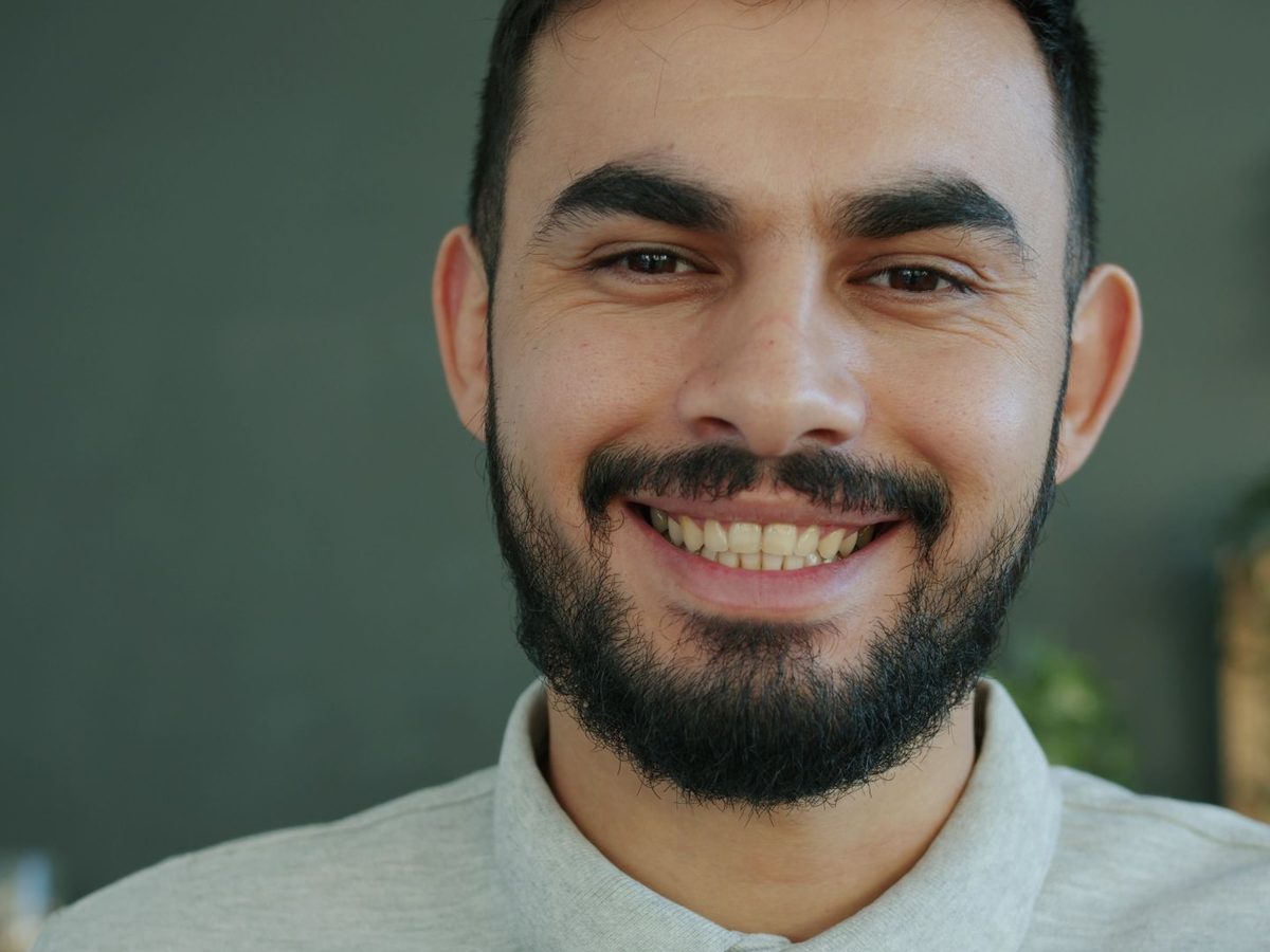 Dental implant — smile result